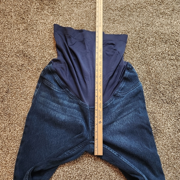 SPANX Maternity Mama Jean-Ish Ankle Jeggings In Twilight Rinse Size Large - Picture 6 of 7